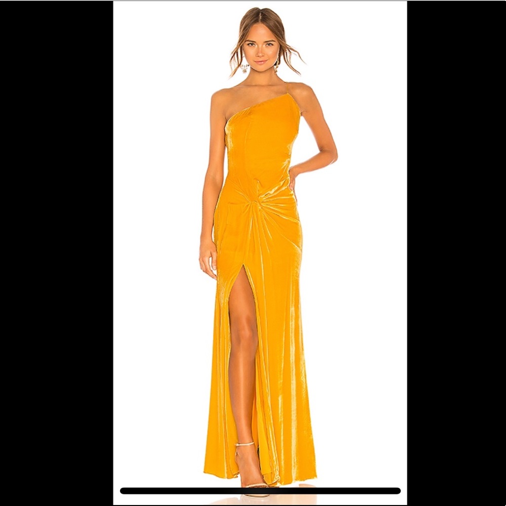 Cinq a Sept Liza Gown in Sunflower